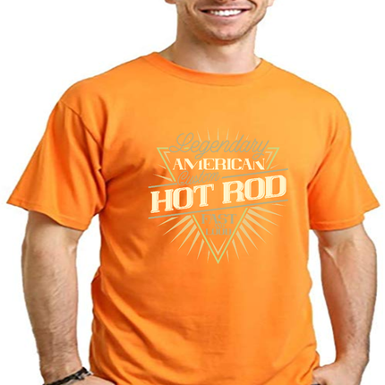 Legendary American Men's Bamboo Viscose/Organic Cotton Short Sleeve Graphic T-Shirt