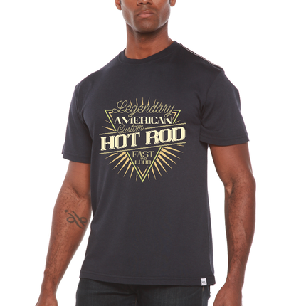 Legendary American Men's Bamboo Viscose/Organic Cotton Short Sleeve Graphic T-Shirt