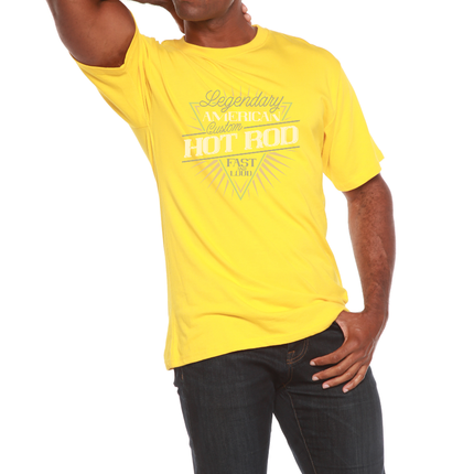 Legendary American Men's Bamboo Viscose/Organic Cotton Short Sleeve Graphic T-Shirt