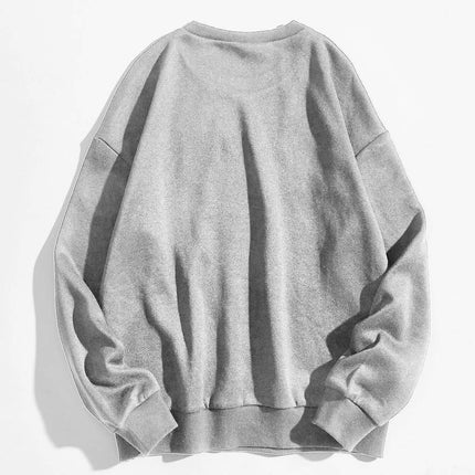 Letter Graphic Thermal Lined Sweatshirt