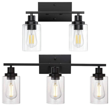 Light Wall Scone Lighting with Clear Glass