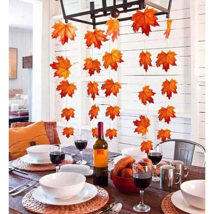 Lighted Fall Garland 40 LED String Light