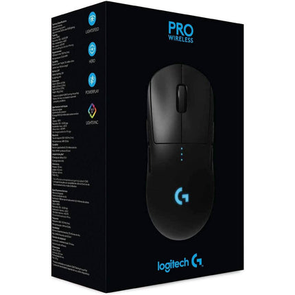 Logitech G Pro Wireless Gaming FPS Mouse with Advanced Gaming Sensor (Refurbished)
