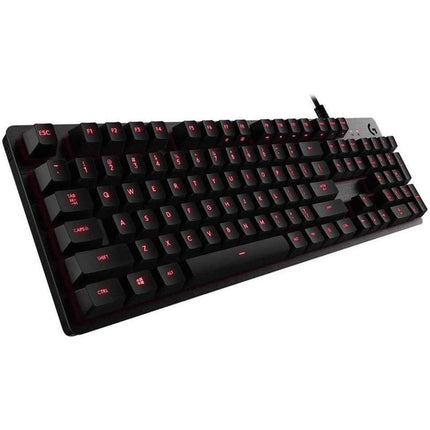 Logitech G413 Backlit Mechanical Gaming Keyboard USB Passthrough Carbon (Refurbished)