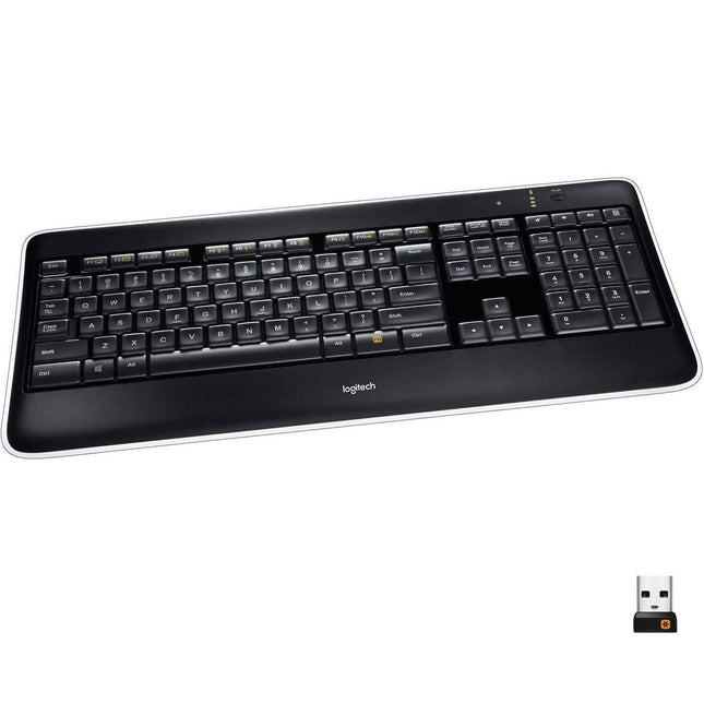 Logitech K800 Wireless Illuminated Computer Keyboard (Refurbished)