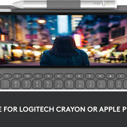 Logitech Slim Folio Bluetooth Keyboard Case for iPad (10th Generation) with Integrated Wireless Keyboard (Refurbished)