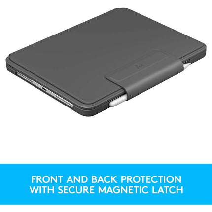 Logitech Slim Folio Pro Backlit Bluetooth Keyboard Case for iPad Pro 11-inch (1st, 2nd, 3rd, 4th Gen- 2018, 2020, 2021, 2022) (Refurbished)