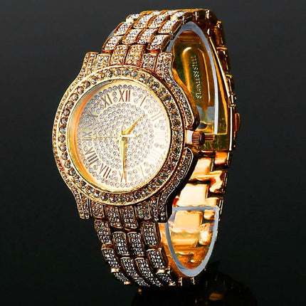 Luxury Crystal Rhinestone Quartz Watch