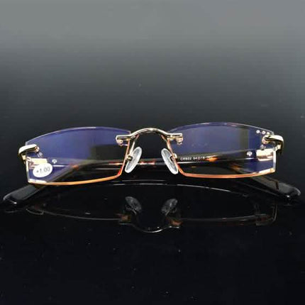 Luxury Men Diamond Glasses