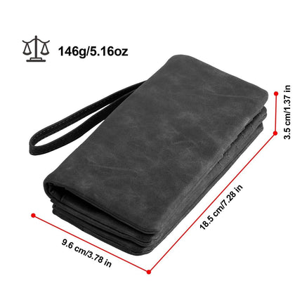 Luxury Women's Leather Clutch Wallet