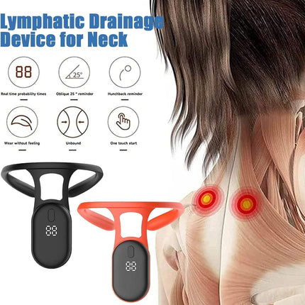 Lymphatic Drainage Device For Neck