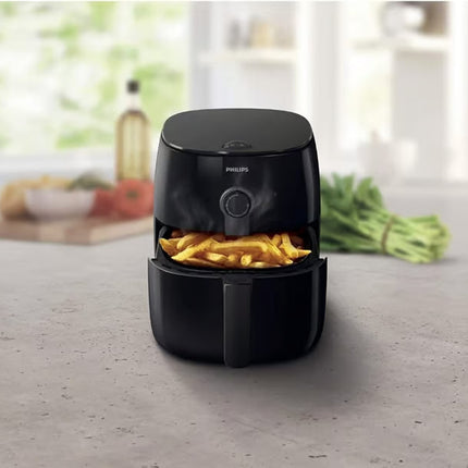 Philips Viva Collection TurboStar Airfryer, Black (HD9621/96) (Refurbished)