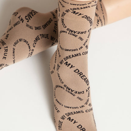 Dense Socks Conte Fantasy - Knitted "My dreams" Design