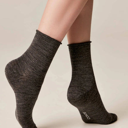 Wool Extended Socks Conte Comfort 000
