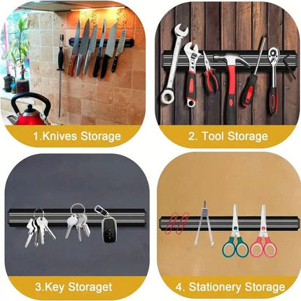 Magnetic Knife Holder for Kitchen Wall