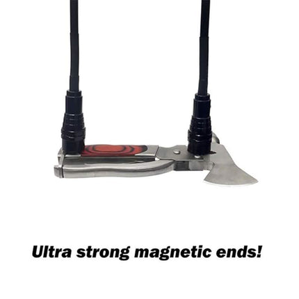 Magnetic LED Pocket Handheld Flashlight with Flexible Neck