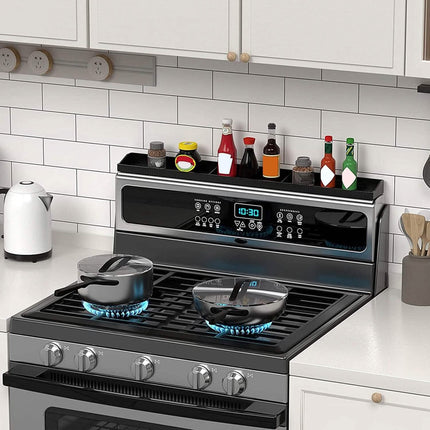 Magnetic Stove Top Shelf Silicone Non-Slip Organizer