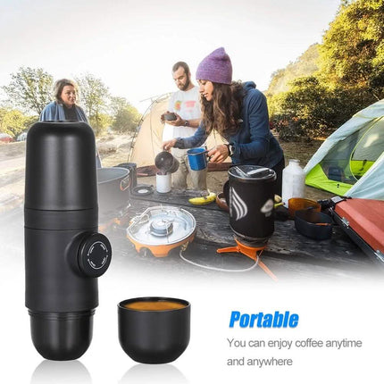 Manually Operated Portable Coffee Maker Espresso Machine