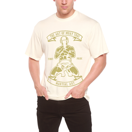 Martial Art Men's Bamboo Viscose/Organic Cotton Short Sleeve Graphic T-Shirt