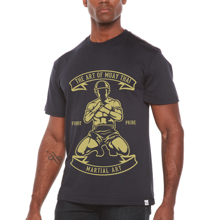 Martial Art Men's Bamboo Viscose/Organic Cotton Short Sleeve Graphic T-Shirt