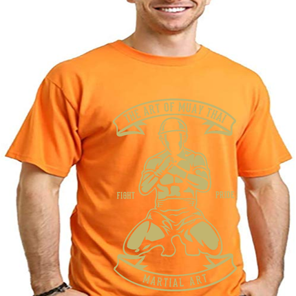 Martial Art Men's Bamboo Viscose/Organic Cotton Short Sleeve Graphic T-Shirt