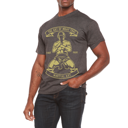 Martial Art Men's Bamboo Viscose/Organic Cotton Short Sleeve Graphic T-Shirt