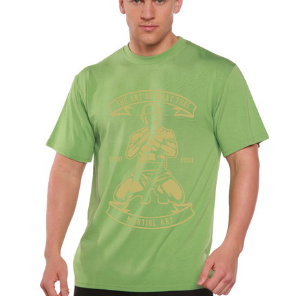 Martial Art Men's Bamboo Viscose/Organic Cotton Short Sleeve Graphic T-Shirt
