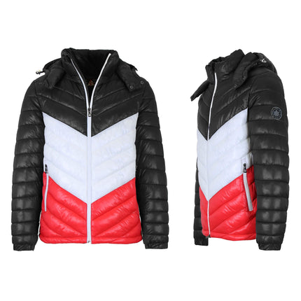 Men's Heavyweight Hooded Puffer Bubble Jacket