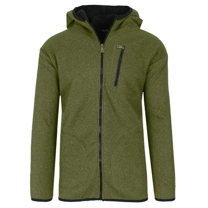 Men's Heavyweight Tech Sherpa Full-Zip Hoodie