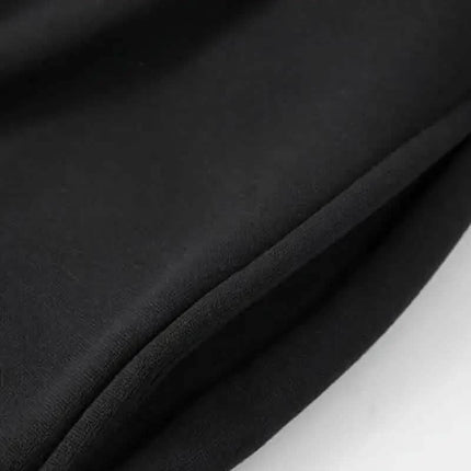 Men's Slim Fit Casual Trousers Drawstring Waist Sweatpants