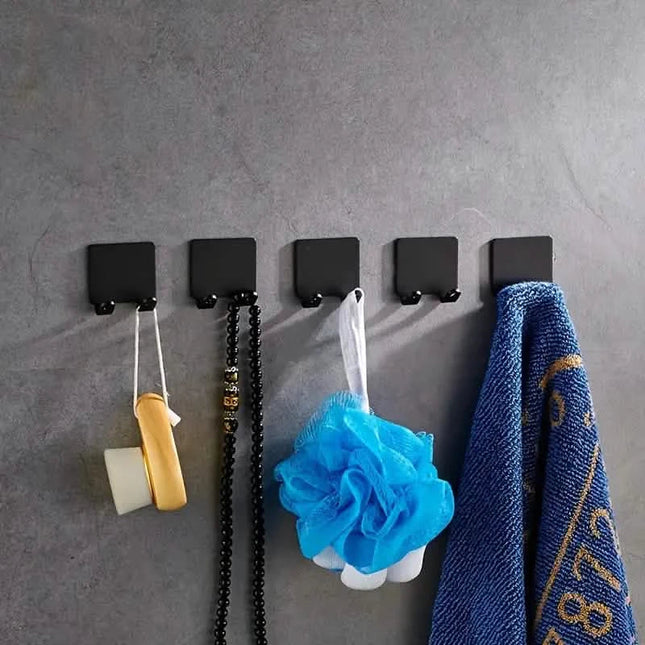4-Pack: Storage Hook for Bathroom Razor Shaver or Wall Kitchen Use