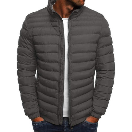 Men's Warm Windproof Puffer Bubble Jacket