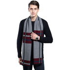 Gray/Red Plaid