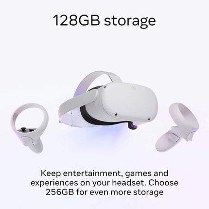Meta Quest 2 — Advanced All-In-One Virtual Reality Headset  (Refurbished)