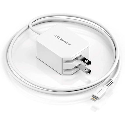 MFi Apple Certified Lightning Fast iPhone Wall Charger Plug for iPhone (20W PD Technology)
