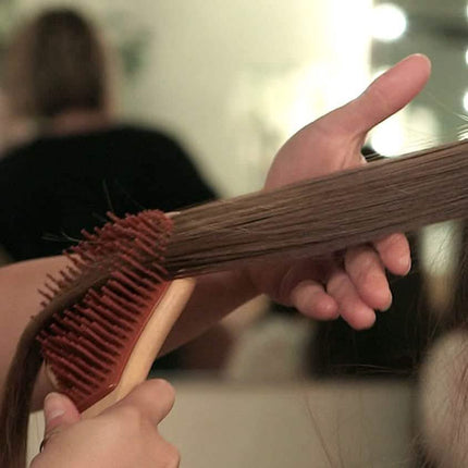 Michel Mercier Wood Crafted Detangling Hair Brush