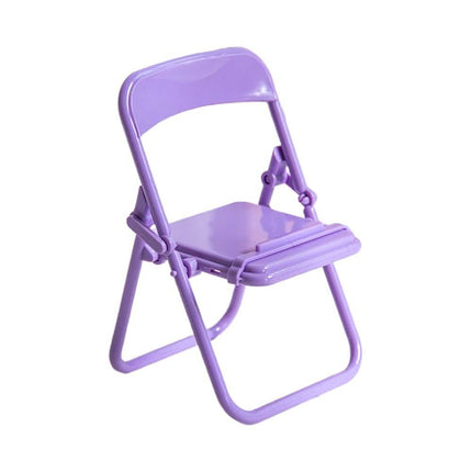 Mini Folding Chair Phone Holder