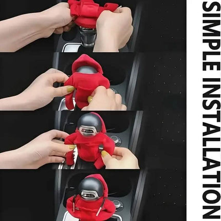 Mini Hoodie Car Gear Shift Cover