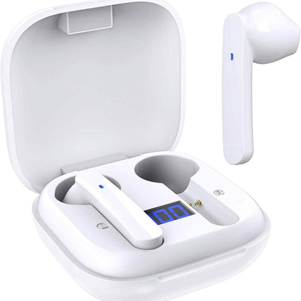 Miracase Wireless Earbuds Bluetooth 5.0 Headphones with USB-C Charging Case