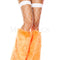 Furry Leg Warmers Neon Orange by Music Legs only at  TeeJayTraders.com