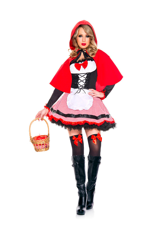 Sweet Riding Hood Women Costume by Music Legs only at  TeeJayTraders.com