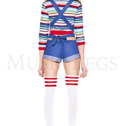 Nightmare Killer Doll Women Costume by  only at  TeeJayTraders.com - Image 3