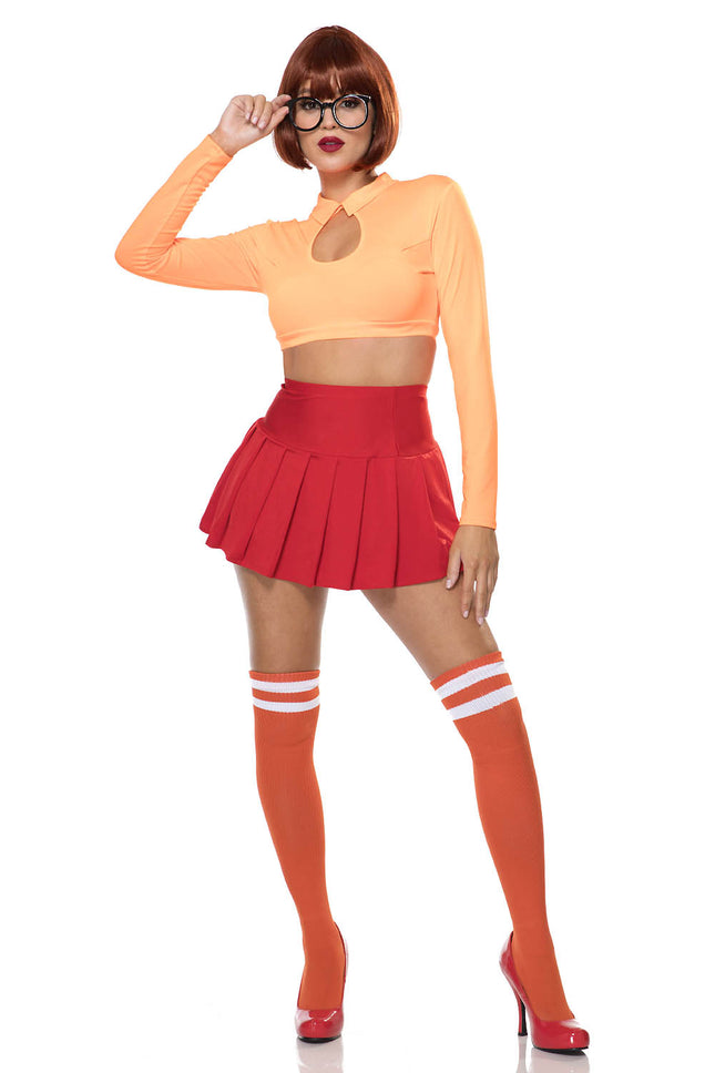 Nerdy Detective Women Costume by Music Legs only at  TeeJayTraders.com