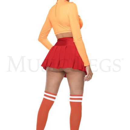 Nerdy Detective Women Costume by Music Legs only at  TeeJayTraders.com - Image 2