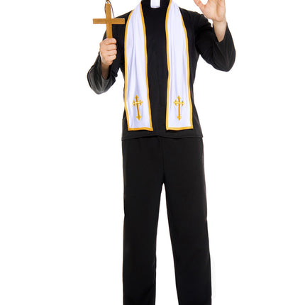 Religious Priest Men Costume by Music Legs only at  TeeJayTraders.com
