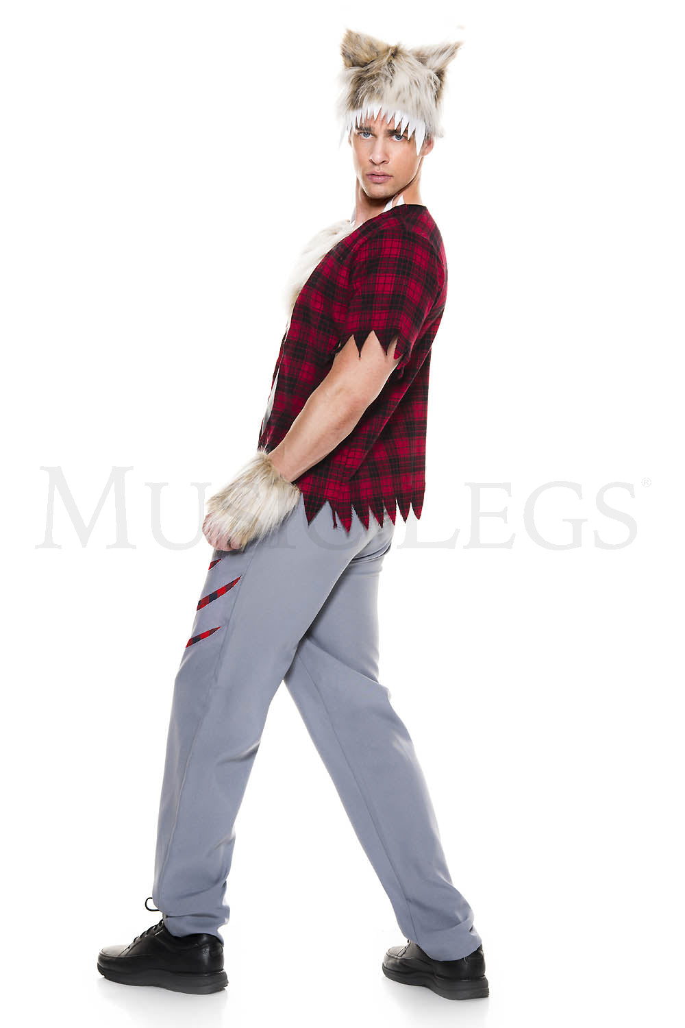 Savage Man Werewolf Costume by Music Legs only at  TeeJayTraders.com - Image 3