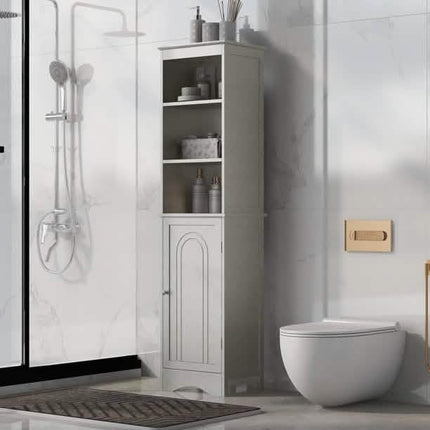 Modern Freestanding Tall Bathroom Locker