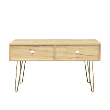 Modern Wood TV Stand Console Table
