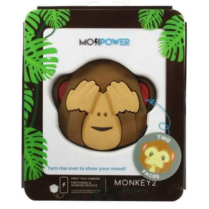 MojiPower Soft Touch External Battery 2600 mAh for iOS and Android