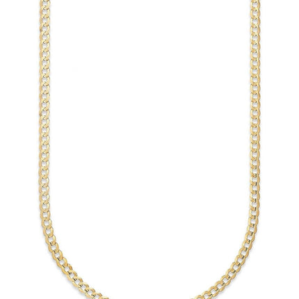 10K Gold Moricci 2MM Italian Cuban Chain Necklace